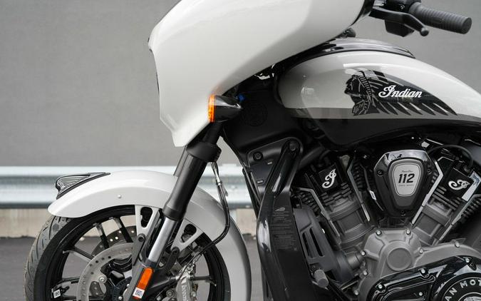 2026 Indian Motorcycle Chieftain PowerPlus Dark Horse 112 w/PowerBand Chalk with Black Metallic