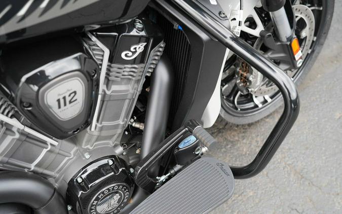 2026 Indian Motorcycle Chieftain PowerPlus Dark Horse 112 w/PowerBand Chalk with Black Metallic