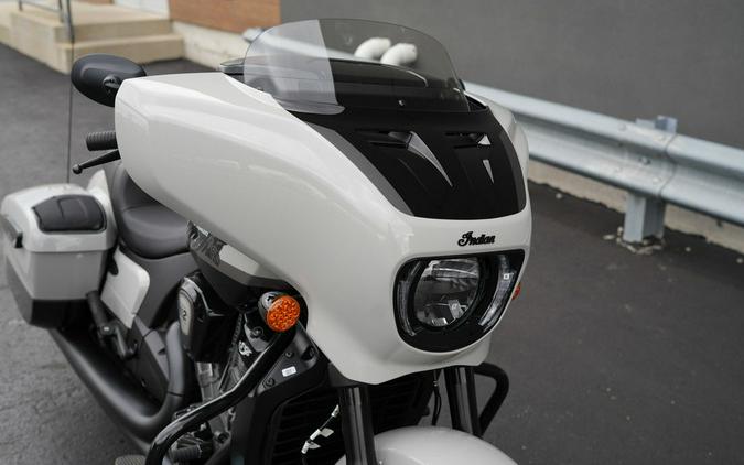2026 Indian Motorcycle® Chieftain® PowerPlus Dark Horse® 112 w/PowerBand Chalk with Black Metallic