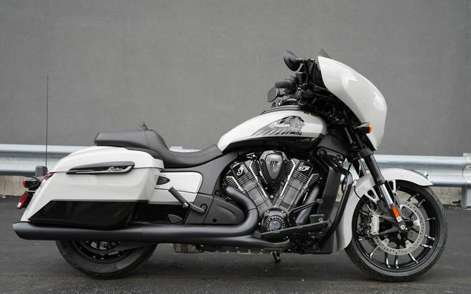 2026 Indian Motorcycle® Chieftain® PowerPlus Dark Horse® 112 w/PowerBand Chalk with Black Metallic