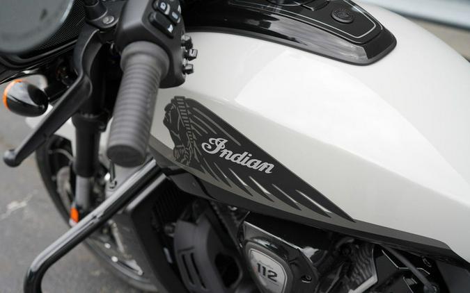 2026 Indian Motorcycle Chieftain PowerPlus Dark Horse 112 w/PowerBand Chalk with Black Metallic