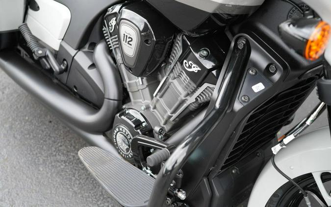 2026 Indian Motorcycle® Chieftain® PowerPlus Dark Horse® 112 w/PowerBand Chalk with Black Metallic