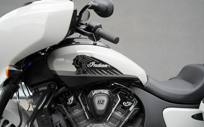 2026 Indian Motorcycle Chieftain PowerPlus Dark Horse 112 w/PowerBand Chalk with Black Metallic
