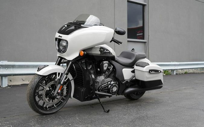 2026 Indian Motorcycle Chieftain PowerPlus Dark Horse 112 w/PowerBand Chalk with Black Metallic