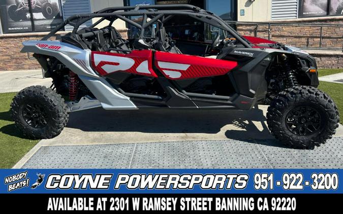 2024 Can-Am® Maverick X3 MAX RS Turbo RR Fiery Red & Hyper Silver