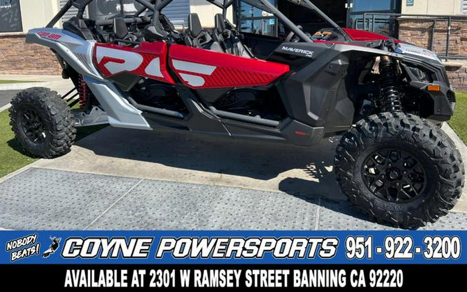 2024 Can-Am® Maverick X3 MAX RS Turbo RR Fiery Red & Hyper Silver
