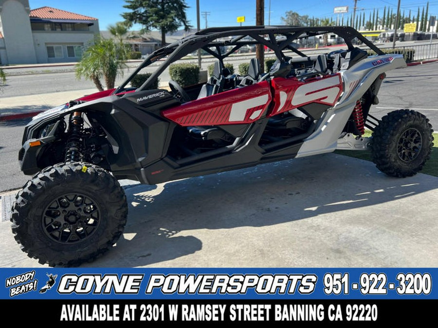 2024 Can-Am® Maverick X3 MAX RS Turbo RR Fiery Red & Hyper Silver