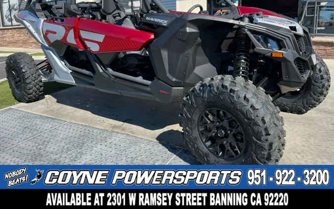 2024 Can-Am® Maverick X3 MAX RS Turbo RR Fiery Red & Hyper Silver