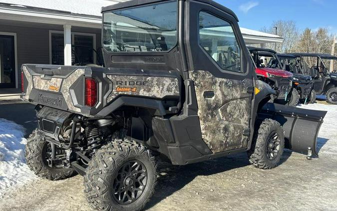2025 Kawasaki Ridge® Hvac Camo Plow Package