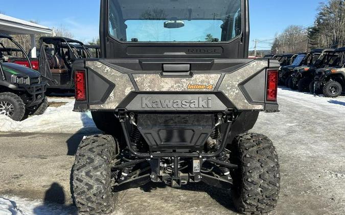 2025 Kawasaki Ridge® Hvac Camo Plow Package