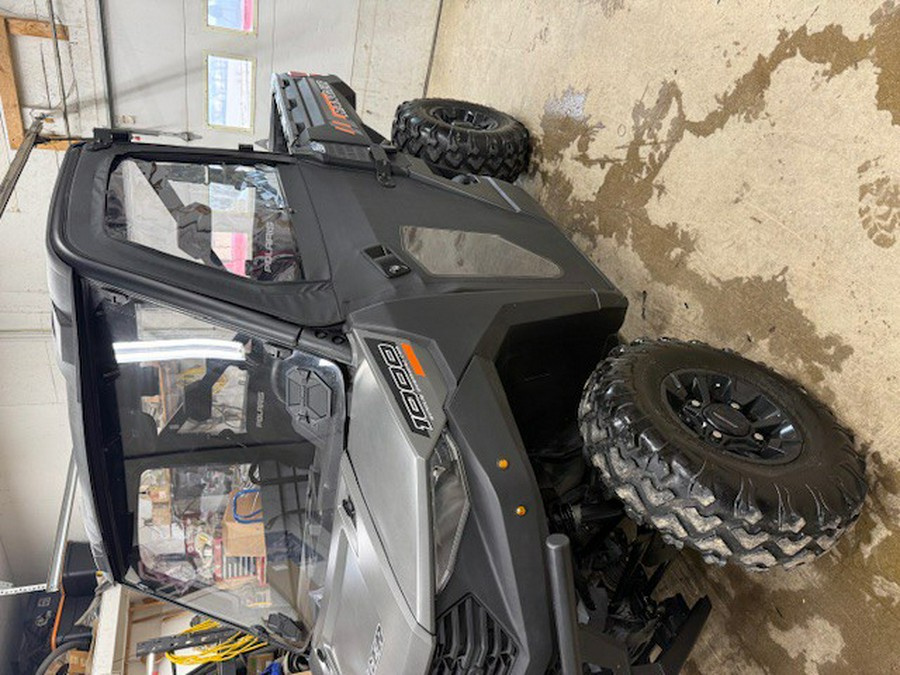 2020 Polaris RANGER 1000 Premium Matte Titanium+Winter Prep