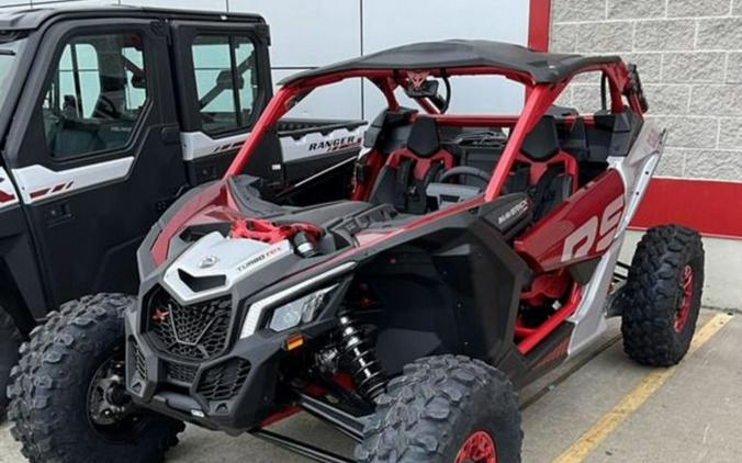 2024 Can-Am® Maverick X3 RS Turbo Fiery Red & Hyper Silver