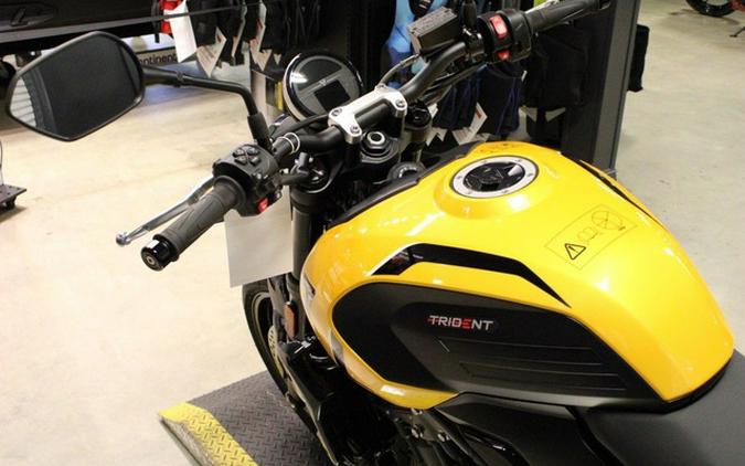 2026 Triumph Trident 660 Triple Tribute Edition Sapphire Black