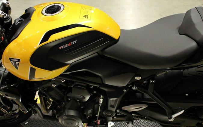 2026 Triumph Trident 660 Triple Tribute Edition Sapphire Black