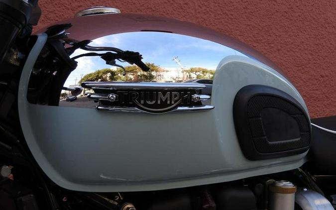 2023 Triumph Bonneville T120 Chrome Edition Meriden Blue