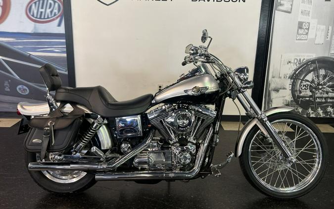 2003 Wide Glide Two-Tone Sterling Silver and Vivid Black FXDWG