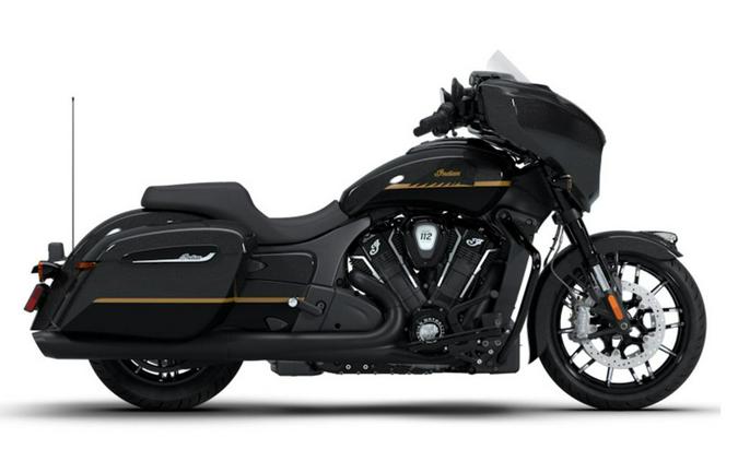 2026 Indian Motorcycle Chieftain PowerPlus Dark Horse 112 w/PowerBand Black Crystal w/Black Meta