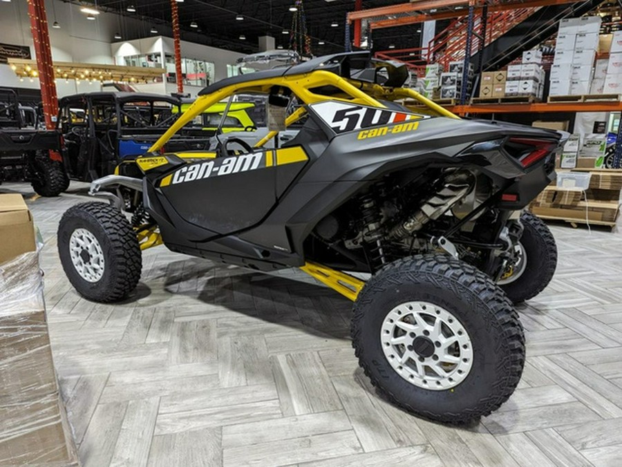 2024 Can-Am Maverick R X RS Carbon Black & Neo Yellow