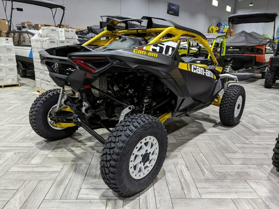 2024 Can-Am Maverick R X RS Carbon Black & Neo Yellow