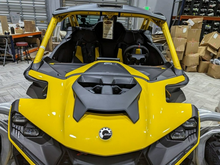 2024 Can-Am Maverick R X RS Carbon Black & Neo Yellow