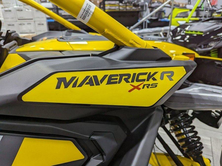 2024 Can-Am Maverick R X RS Carbon Black & Neo Yellow