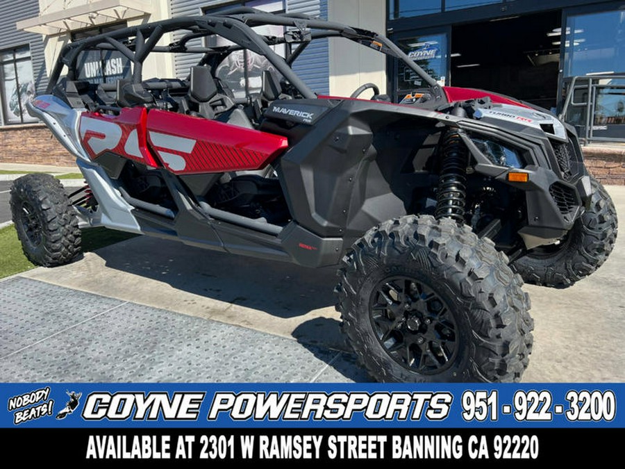 2024 Can-Am® Maverick X3 MAX RS Turbo RR Fiery Red & Hyper Silver