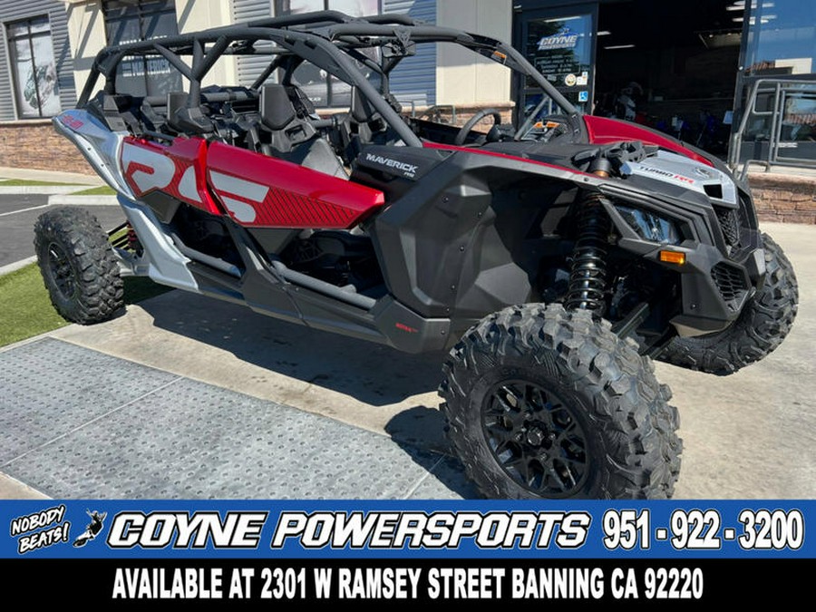 2024 Can-Am® Maverick X3 MAX RS Turbo RR Fiery Red & Hyper Silver