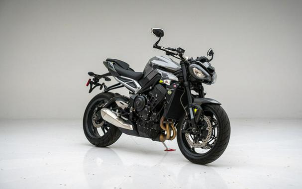 2024 Triumph Street Triple 765 R Silver Ice