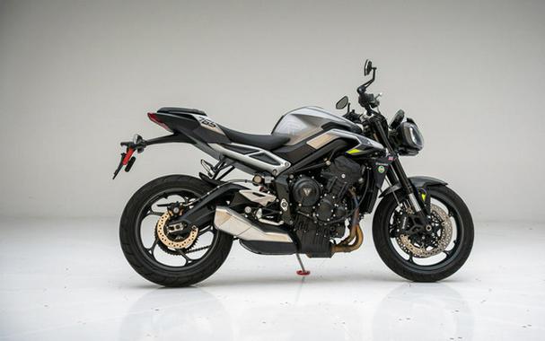 2024 Triumph Street Triple 765 R Silver Ice