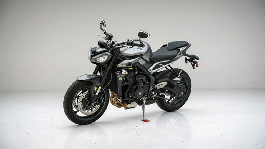 2024 Triumph Street Triple 765 R Silver Ice