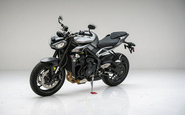 2024 Triumph Street Triple 765 R Silver Ice