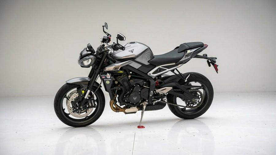 2024 Triumph Street Triple 765 R Silver Ice