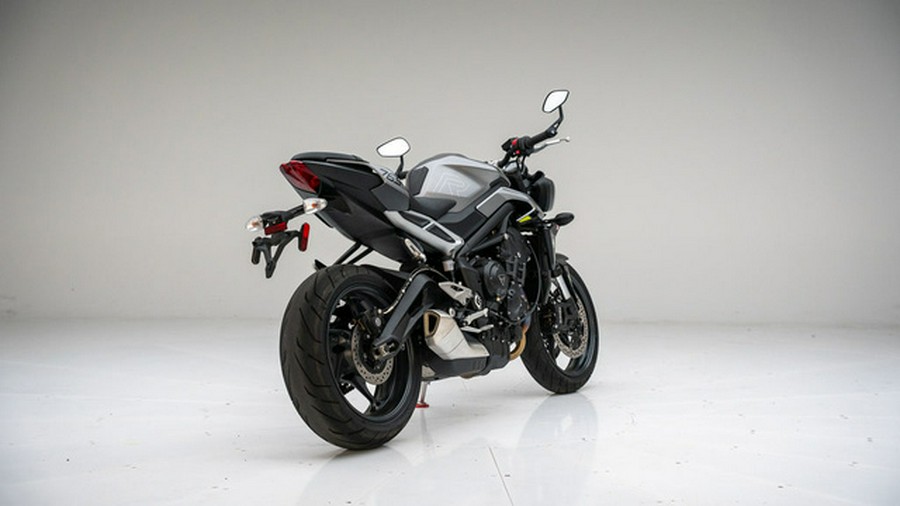 2024 Triumph Street Triple 765 R Silver Ice