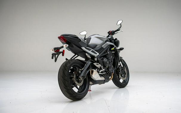2024 Triumph Street Triple 765 R Silver Ice