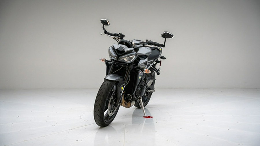 2024 Triumph Street Triple 765 R Silver Ice