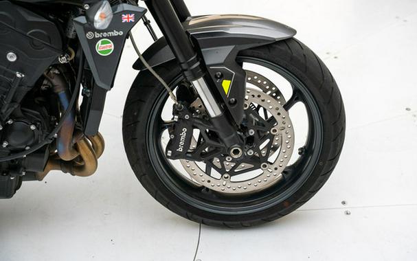 2024 Triumph Street Triple 765 R Silver Ice