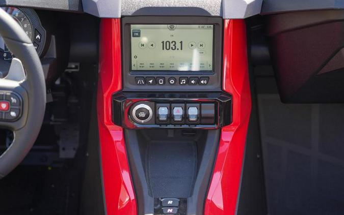 2026 Polaris Slingshot® R AutoDrive Radiant Gray with Indy Red Pearl