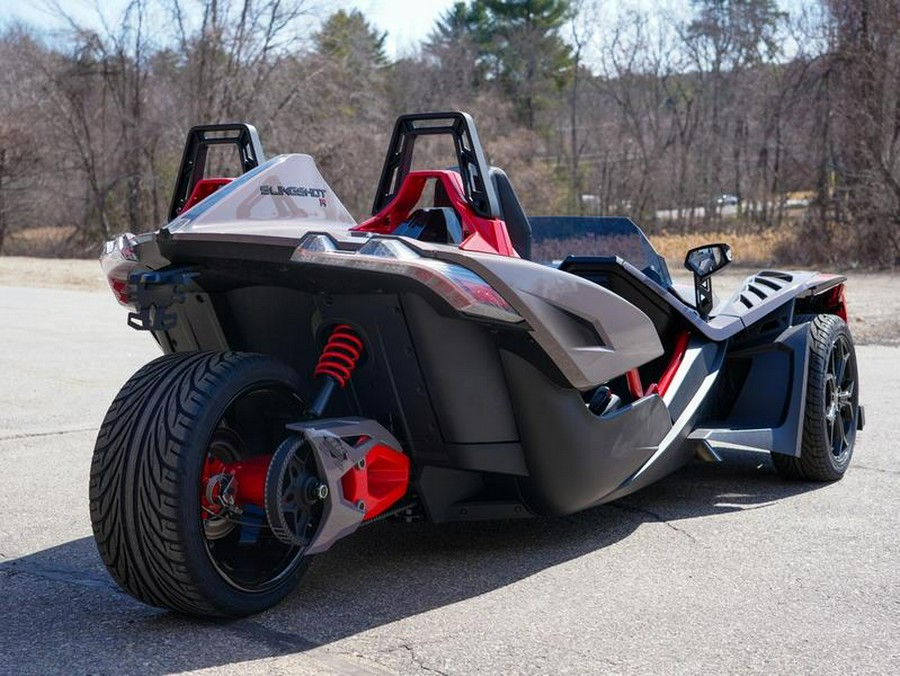 2026 Polaris Slingshot® R AutoDrive Radiant Gray with Indy Red Pearl