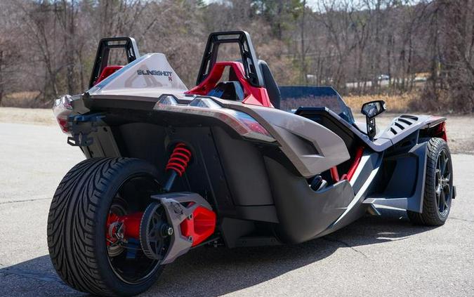 2026 Polaris Slingshot® R AutoDrive Radiant Gray with Indy Red Pearl