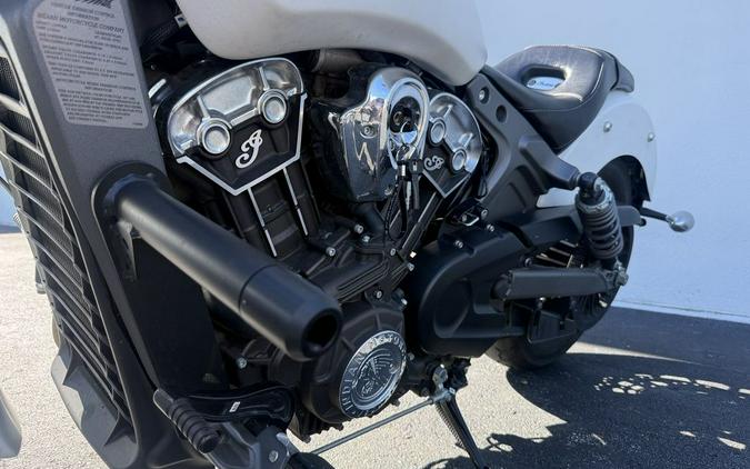 2020 Indian Motorcycle Scout ABS White Smoke