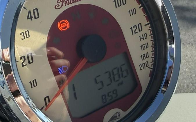 2020 Indian Motorcycle Scout ABS White Smoke
