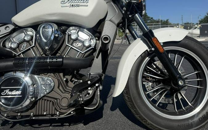 2020 Indian Motorcycle Scout ABS White Smoke