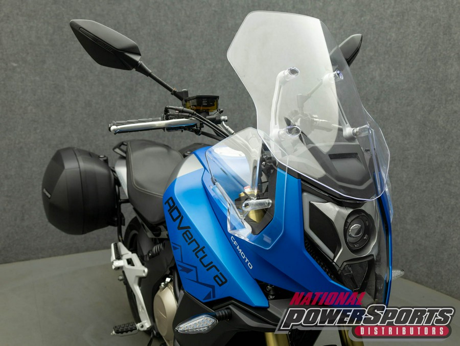 2022 CFMOTO 650 ADVENTURA W/ABS