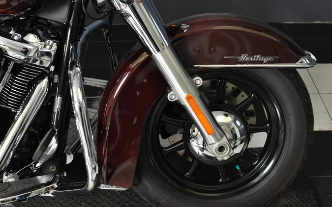 2022 Harley-Davidson Heritage Classic 114 Midnight Crimson (Chrome Finish w/Cast Wheels)