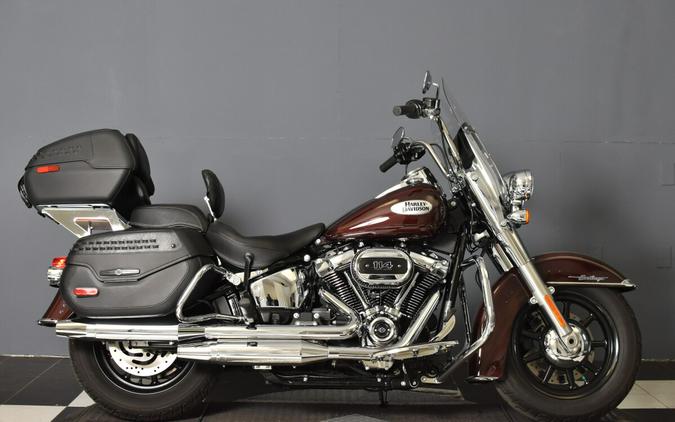 2022 Harley-Davidson Heritage Classic 114 Midnight Crimson (Chrome Finish w/Cast Wheels)