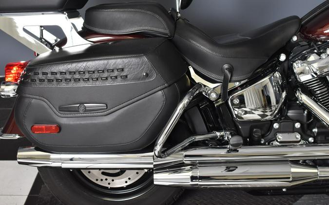 2022 Harley-Davidson Heritage Classic 114 Midnight Crimson (Chrome Finish w/Cast Wheels)