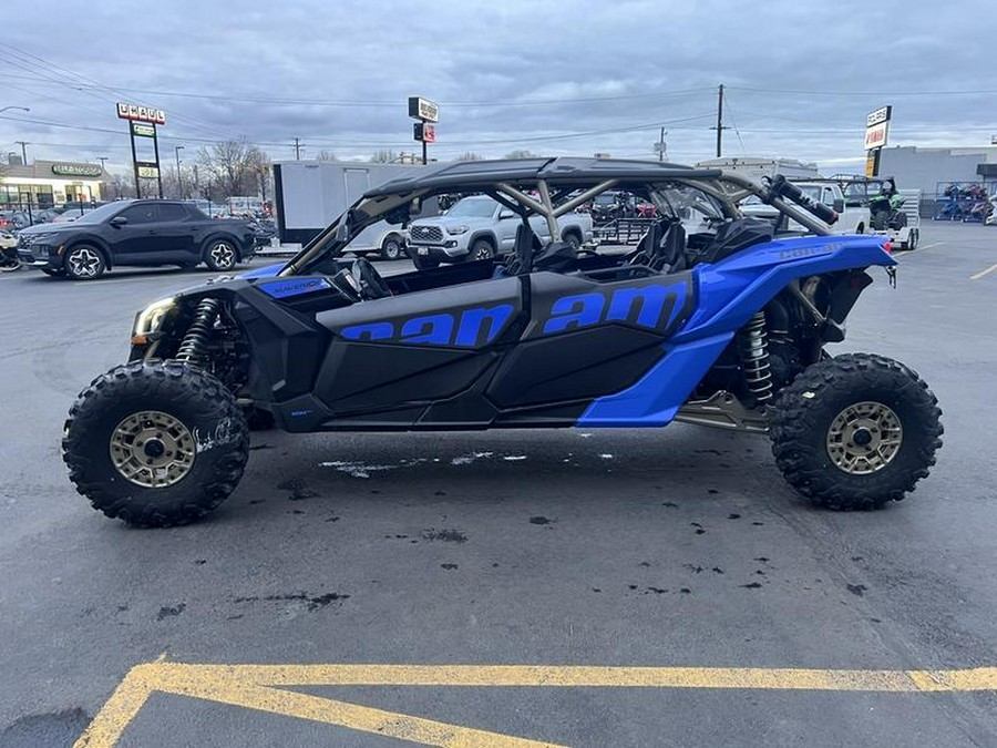 2024 Can-Am® Maverick X3 MAX X rs Turbo RR with Smart-Shox Dazzling Blue & Carbon Black