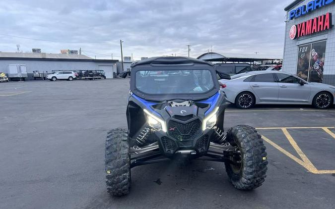 2024 Can-Am® Maverick X3 MAX X rs Turbo RR with Smart-Shox Dazzling Blue & Carbon Black