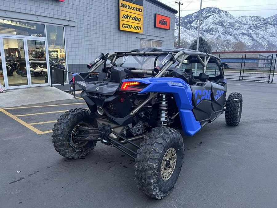 2024 Can-Am® Maverick X3 MAX X rs Turbo RR with Smart-Shox Dazzling Blue & Carbon Black