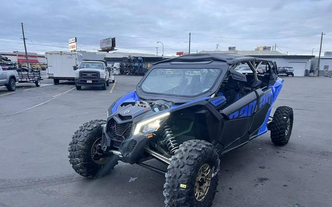 2024 Can-Am® Maverick X3 MAX X rs Turbo RR with Smart-Shox Dazzling Blue & Carbon Black